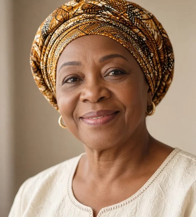Grace Adeola Mensah, a quiet portrait.